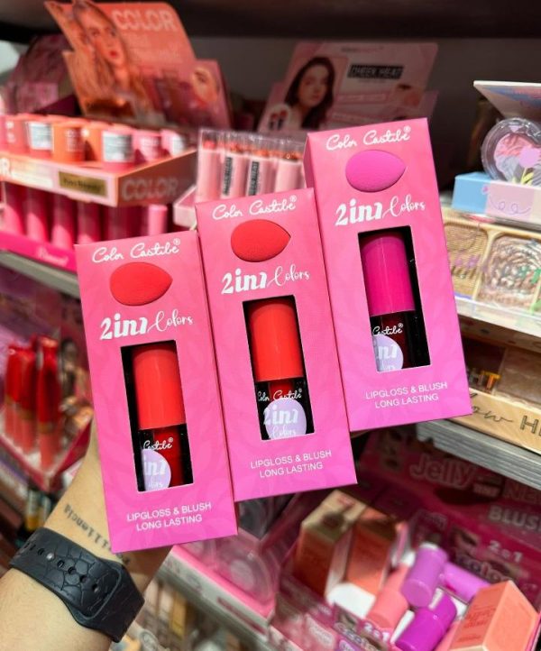 Color Castle 2 In 1 Makeup Deal, Pack Of 2 | Color Castle Lipsticks Pack