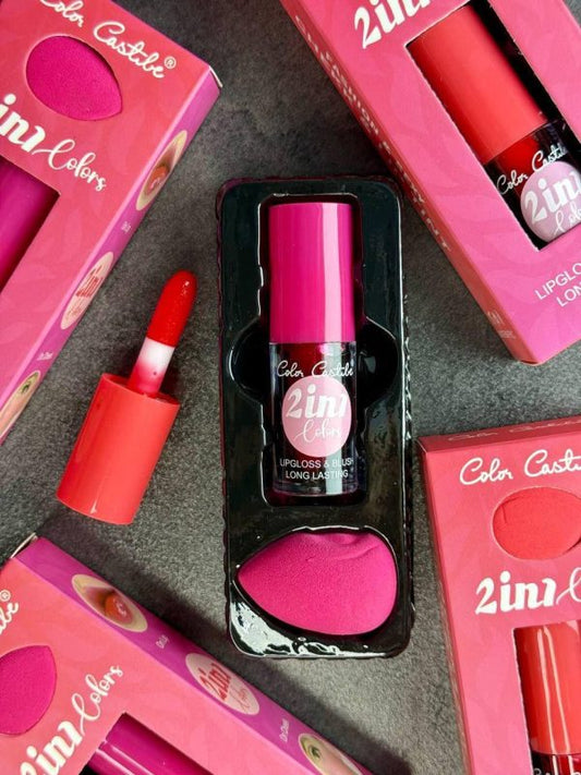Color Castle 2 In 1 Makeup Deal, Pack Of 2 | Color Castle Lipsticks Pack