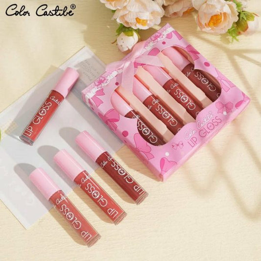 Color Castle [4pcs] Matte Lip Gloss Set | Color Castle Lipsticks Pack
